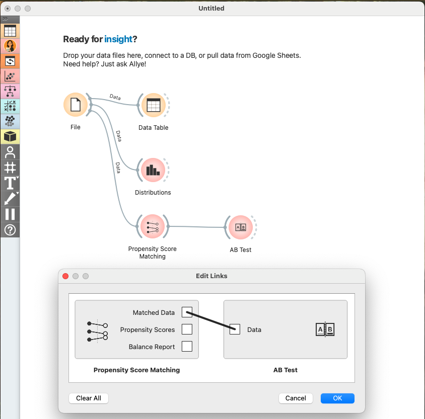 AB Test for Matched Data